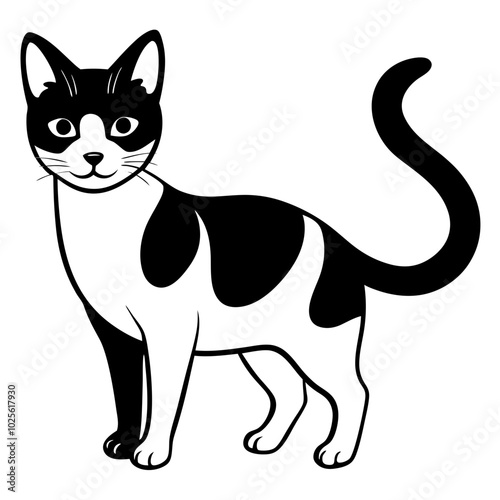 illustration of cat