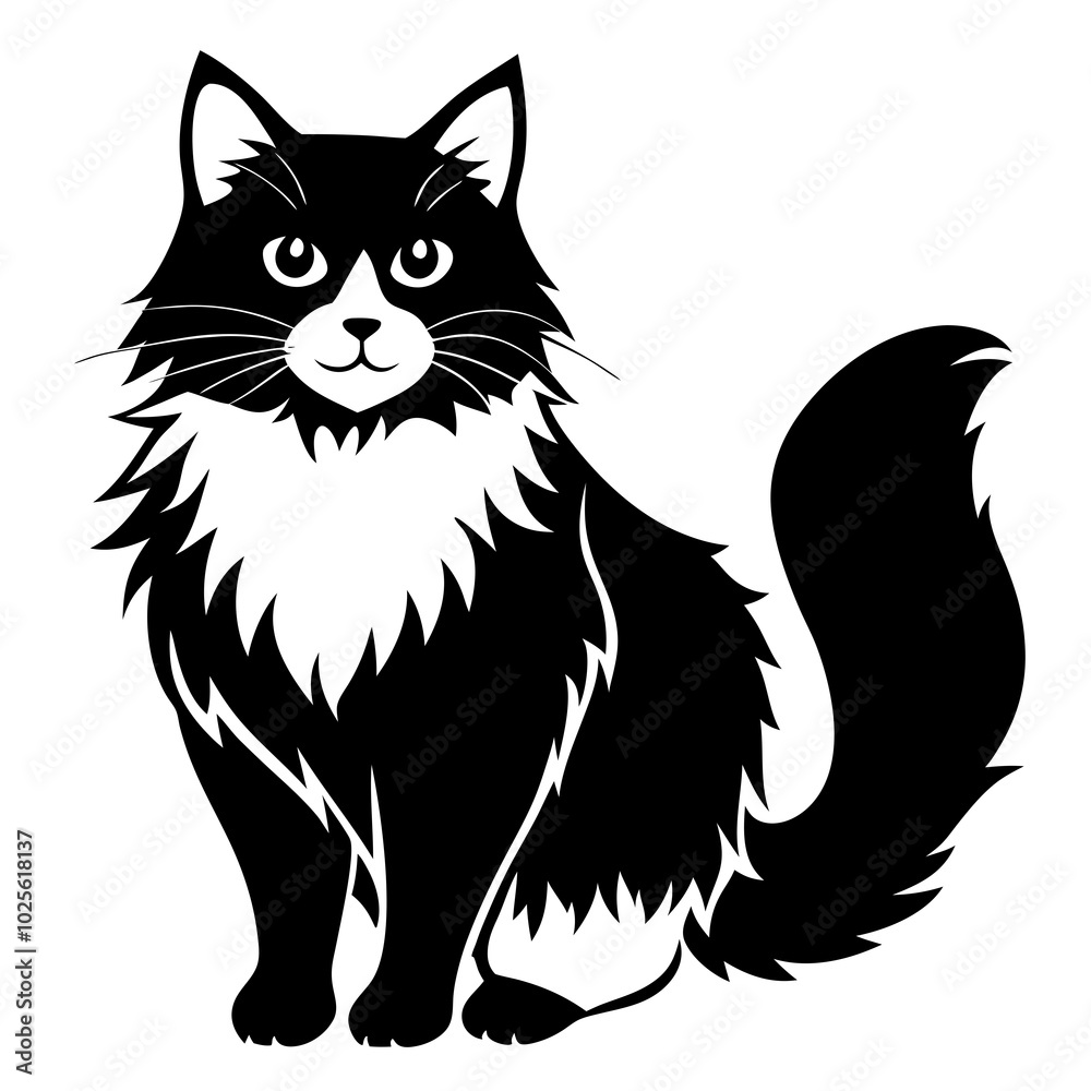 black and white cat black and white cat