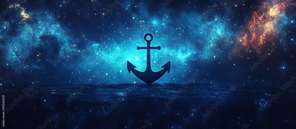 Anchor in the Starry Night Anchor in the Starry Night