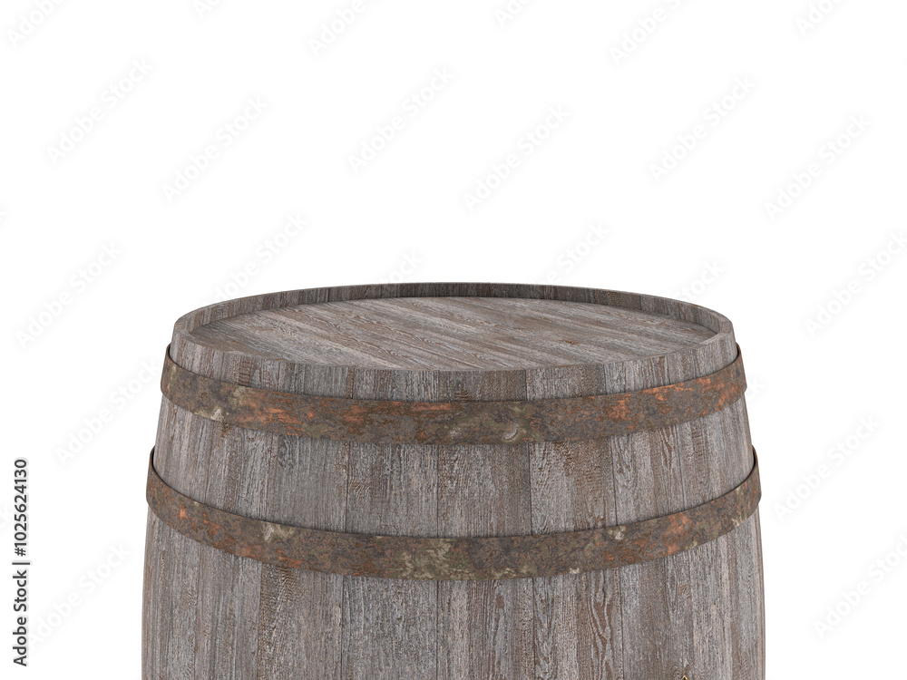 Obraz premium Wooden barrel