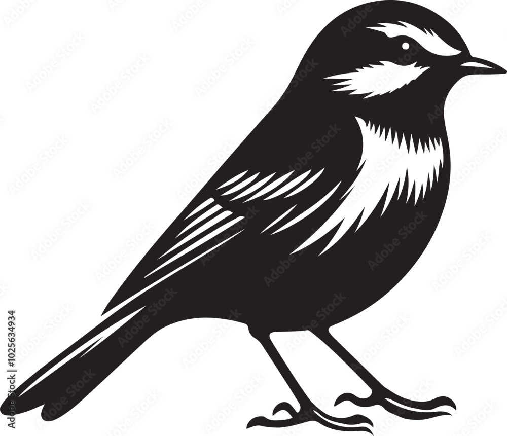 illustration of a creative bird