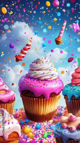 Cupcake Extravaganza: A Delightful Celebration of Sweetness