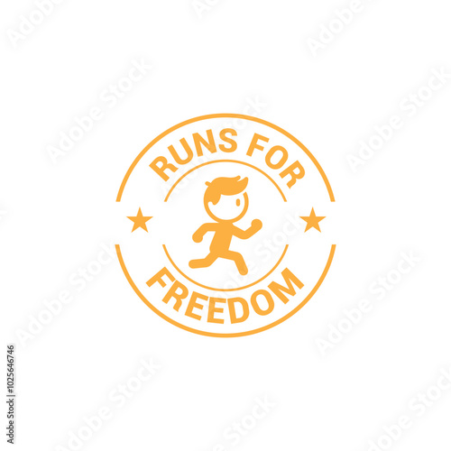 vector illustration of a man with a sign