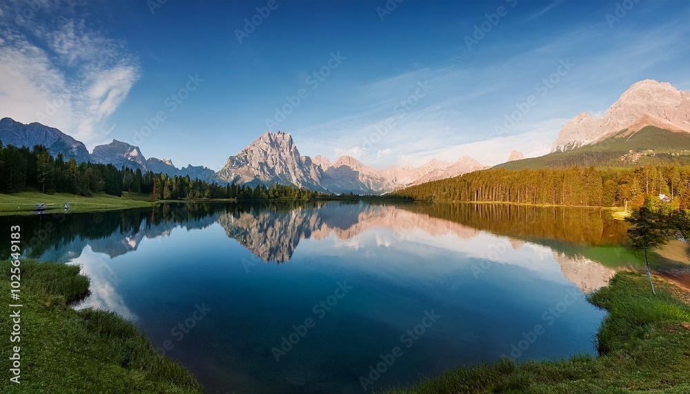 Fototapeta premium A sense of serenity envelops the area. 