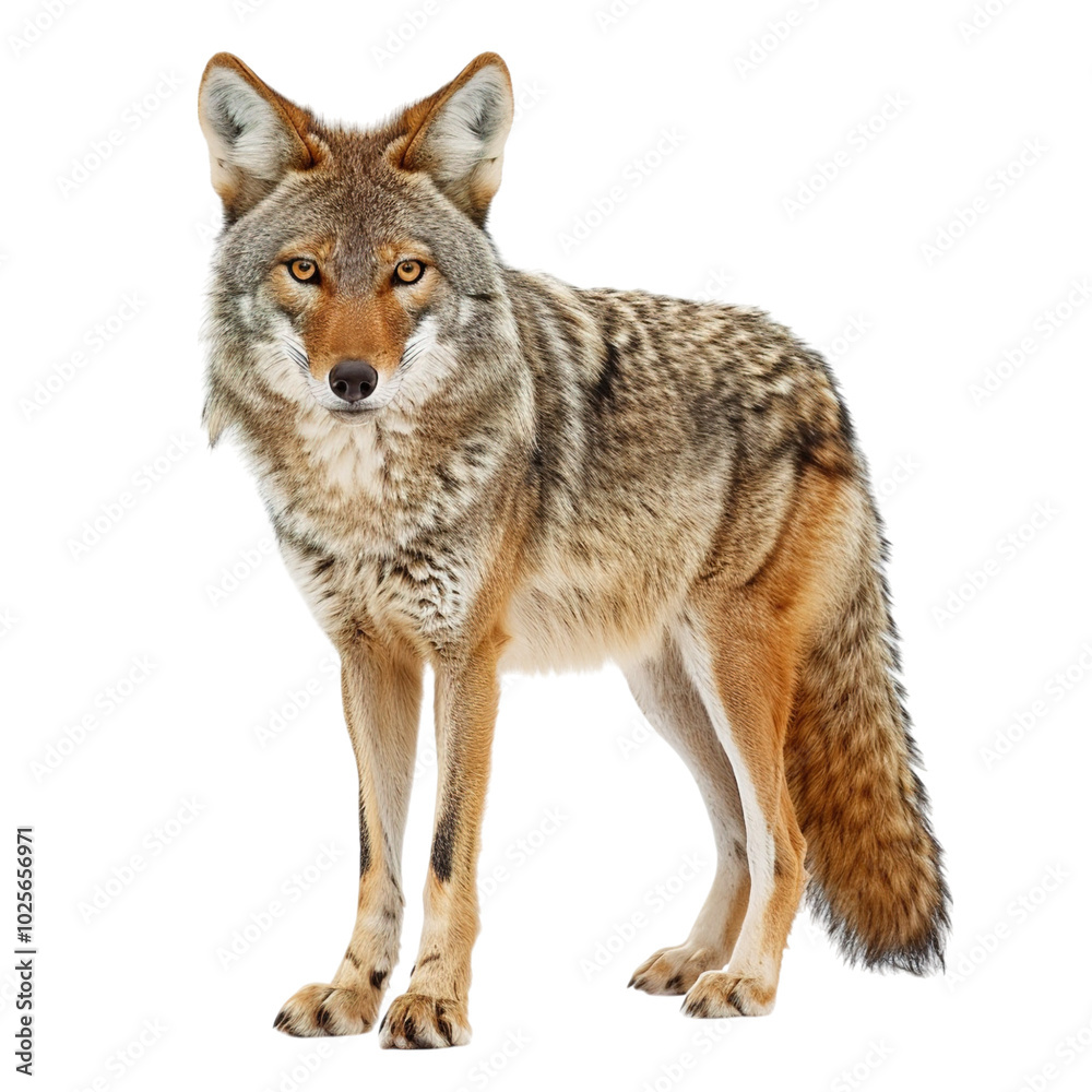 Fototapeta premium wolf isolated on white