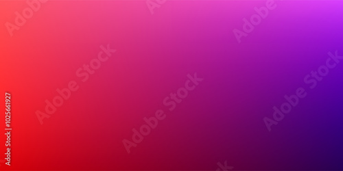 wide vibrant red and purple gradient vector background