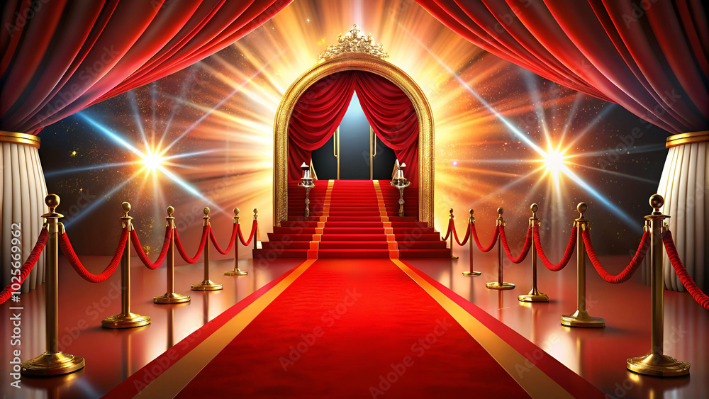 red carpet with a carpet red carpet with a carpet