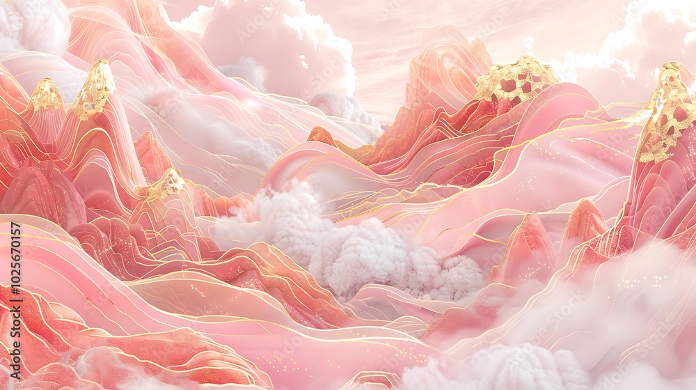 mountain painting pattern mountain painting pattern
