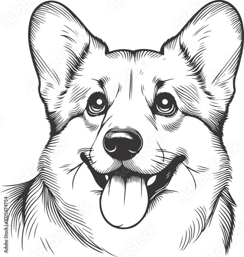 illustration of a dog