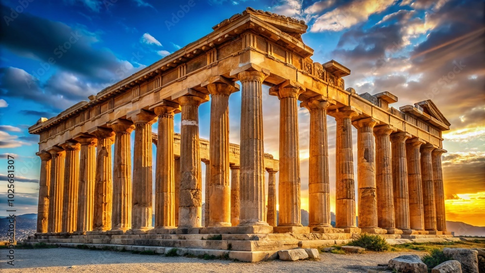 Majestic Ancient Greek Pillars Showcasing Classical Architecture and Timeless Beauty in Historical Ruins and Landscapes Majestic Ancient Greek Pillars Showcasing Classical Architecture and Timeless Beauty in Historical Ruins and Landscapes
