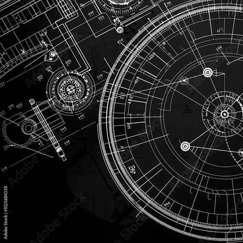 Backgrounds showcasing blueprints related to engineering  photo