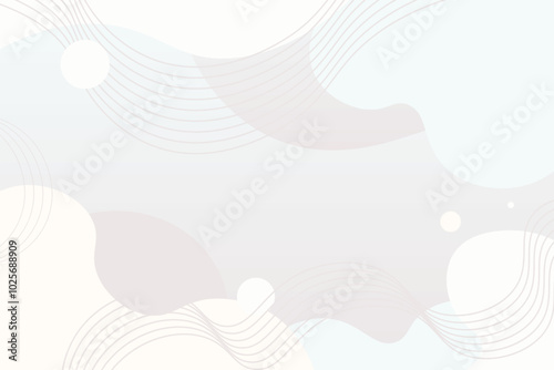 Clean white abstract vector background for versatile design applications