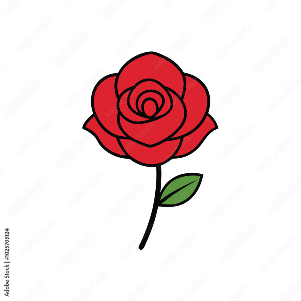 Rose Flower Vector Artwork Design - Beautiful Floral Illustration for Digital, Print & Home Decor Projects Rose Flower Vector Artwork Design - Beautiful Floral Illustration for Digital, Print & Home Decor Projects