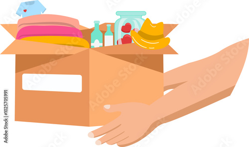 Hand Holding Charity & Donation