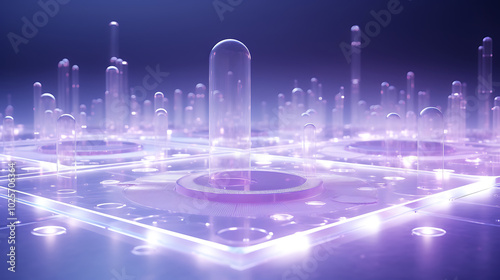 holographic podium