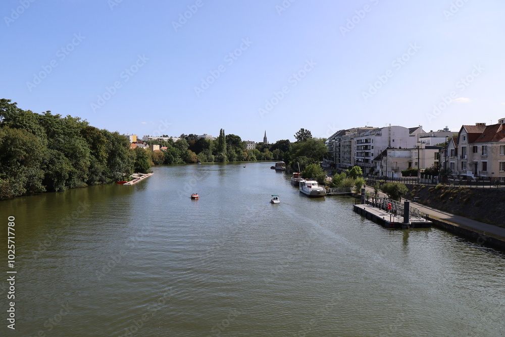 Le fleuve Loire, ville de Nantes, département de la Loire Atlantique, France Le fleuve Loire, ville de Nantes, département de la Loire Atlantique, France