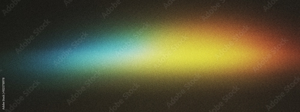 A curved arc of light with a gradient blending from icy blue to lime, noise texture effect A curved arc of light with a gradient blending from icy blue to lime, noise texture effect