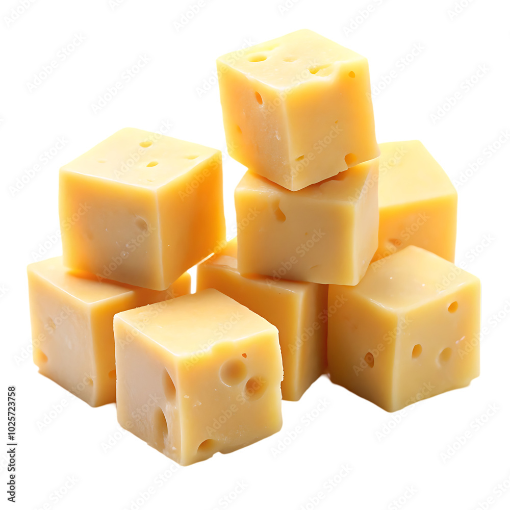 cheese cube set isolated transparent background cheese cube set isolated transparent background