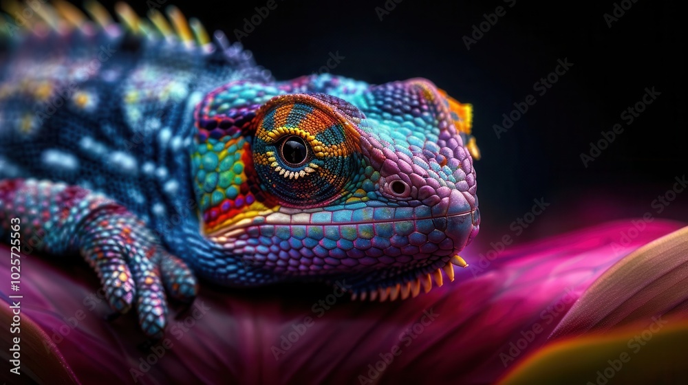 Obraz premium Urban Wildlife Watching Tours, vibrant colors, cityscapes, diverse animals, photography