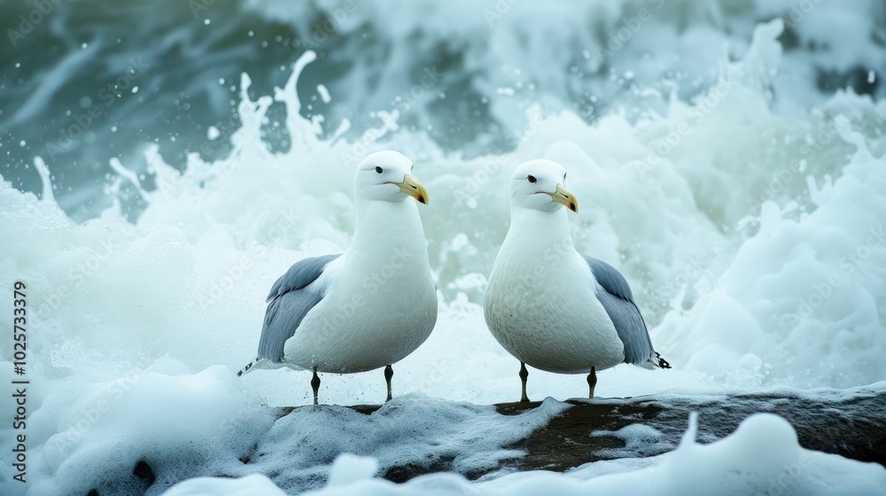 Vulnerable species in a coastal zone where rising seas and storms threaten their already fragile existence. Vulnerable species in a coastal zone where rising seas and storms threaten their already fragile existence.