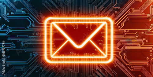 A visually striking representation of how digital communication has become an integral part of our interconnected world