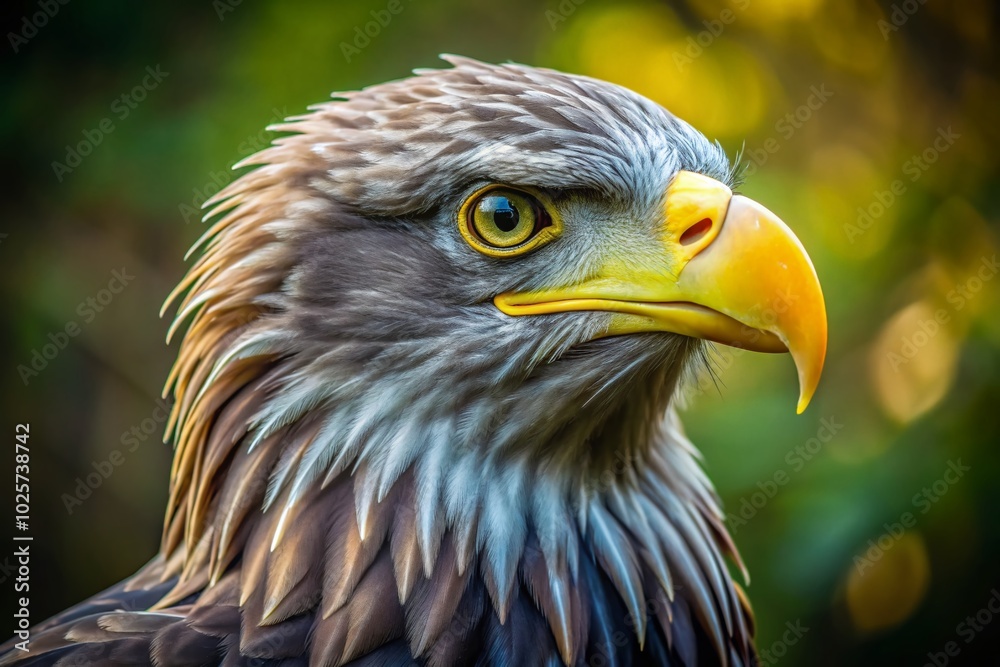 Fototapeta premium Majestic National Bird of Germany in Natural Habitat Captured in Stunning Detail and Clarity