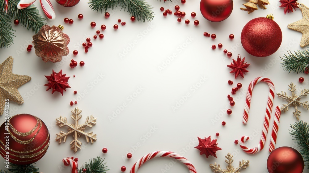 The Festive Holiday Decoration Frame The Festive Holiday Decoration Frame