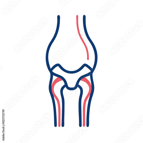 Icon of anatomy in medical science