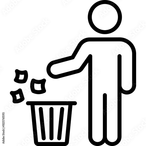 Littering Icon