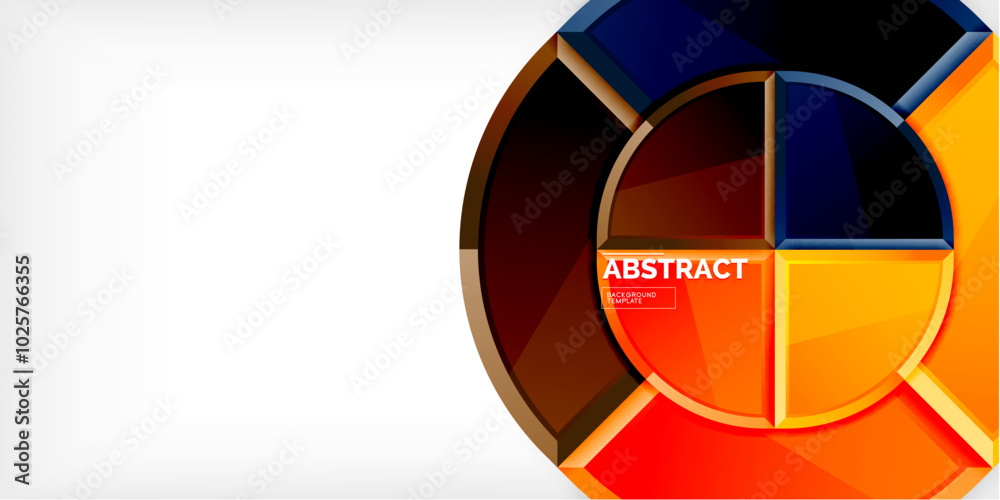 Triangle circles background. Vector Illustration For Wallpaper, Banner, Background, Card, Book Illustration, landing page Triangle circles background. Vector Illustration For Wallpaper, Banner, Background, Card, Book Illustration, landing page