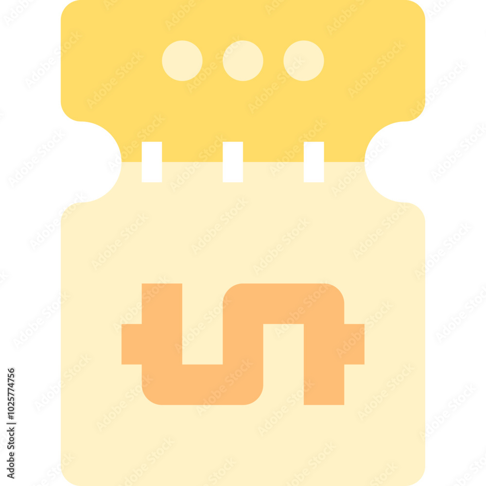ticket flat icon ticket flat icon