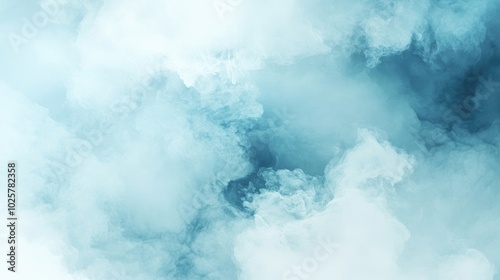 Soft Cloud Background with Shades of White