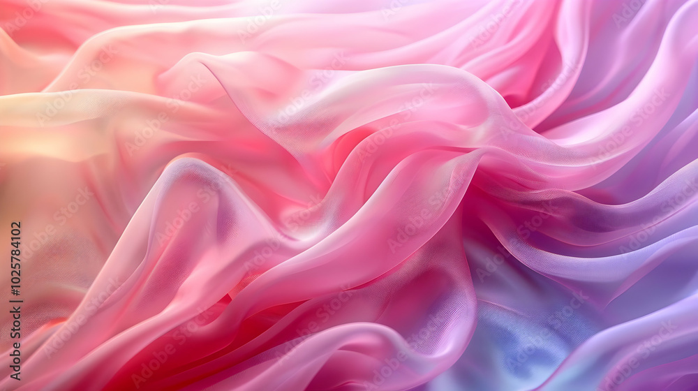 Pink and purple fabric background with soft folds and texture. Pink and purple fabric background with soft folds and texture.