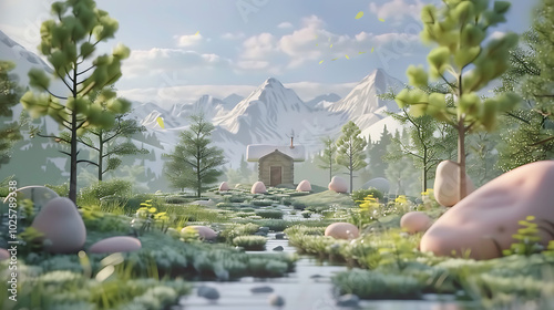 cartoon 3d wallpaper