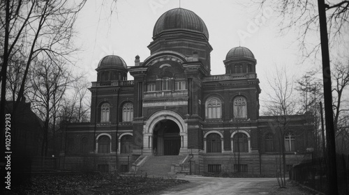 Majestic Historic Building with Domes