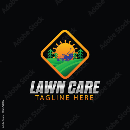 Lawn Care logo design