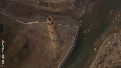 Minaret of Jam Ghor Afghanistan historical place  photo