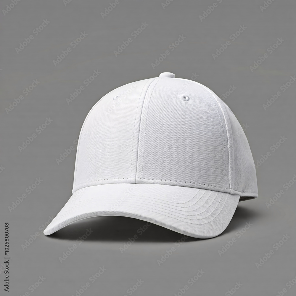 White Baseball Cap Mockup for Branding and Design White Baseball Cap Mockup for Branding and Design