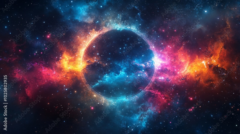 Stellar Nebula Burst