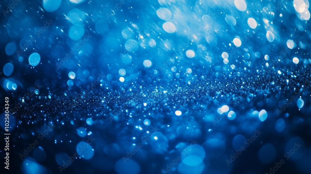 Abstract Blue Bokeh Lights Abstract Blue Bokeh Lights