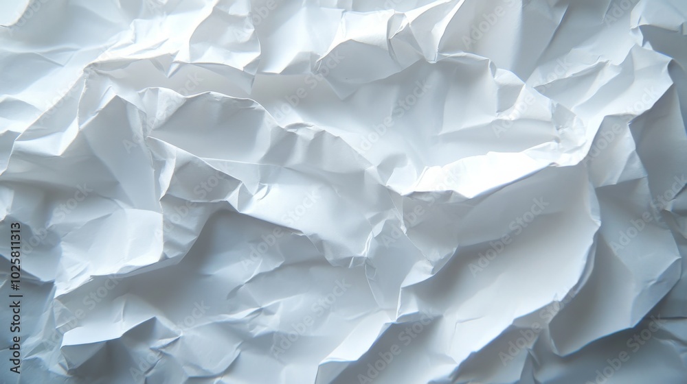 Crumpled Paper Texture Crumpled Paper Texture