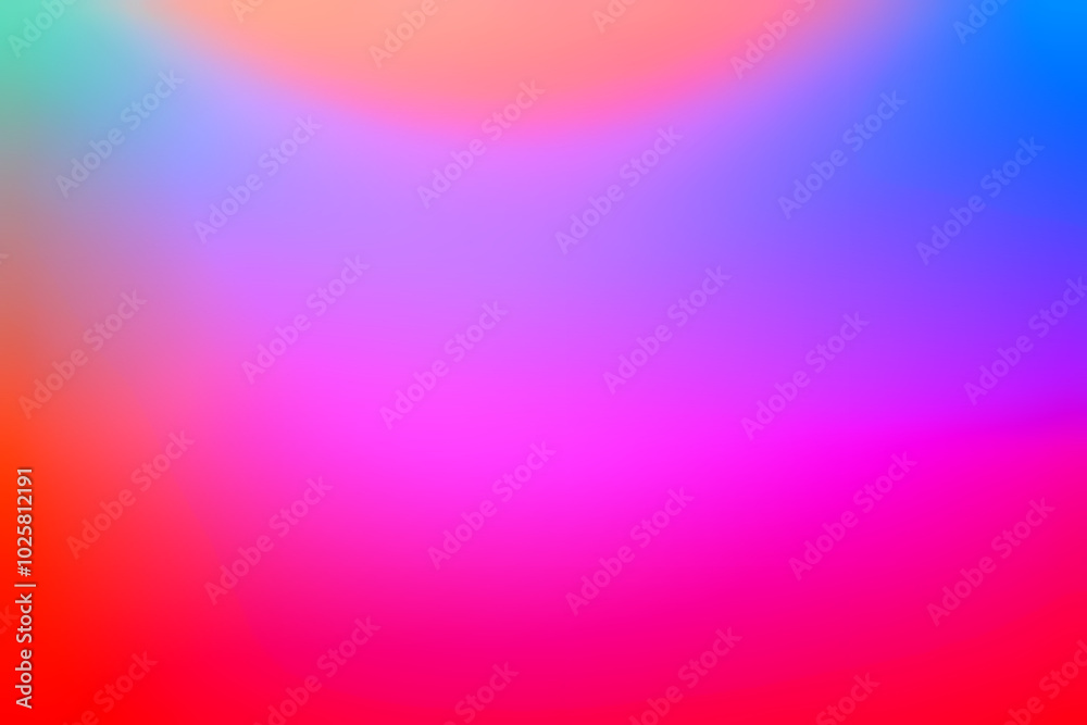 Vivid blur neon pink red orange blue purple rainbow color gradient abstract background. Light through a prism Vivid blur neon pink red orange blue purple rainbow color gradient abstract background. Light through a prism