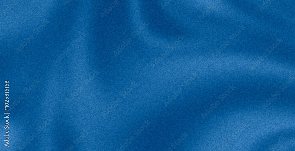 Fototapeta premium Blue fabric silk Minimalist texture for aesthetic background beautiful abstract background gradient fresh color With noise for banner 