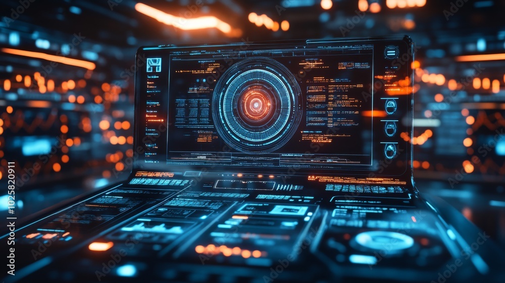Futuristic Digital Interface Futuristic Digital Interface