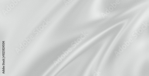 Silver fabric silk Minimalist texture for aesthetic background beautiful abstract background gradient fresh color With noise for banner 