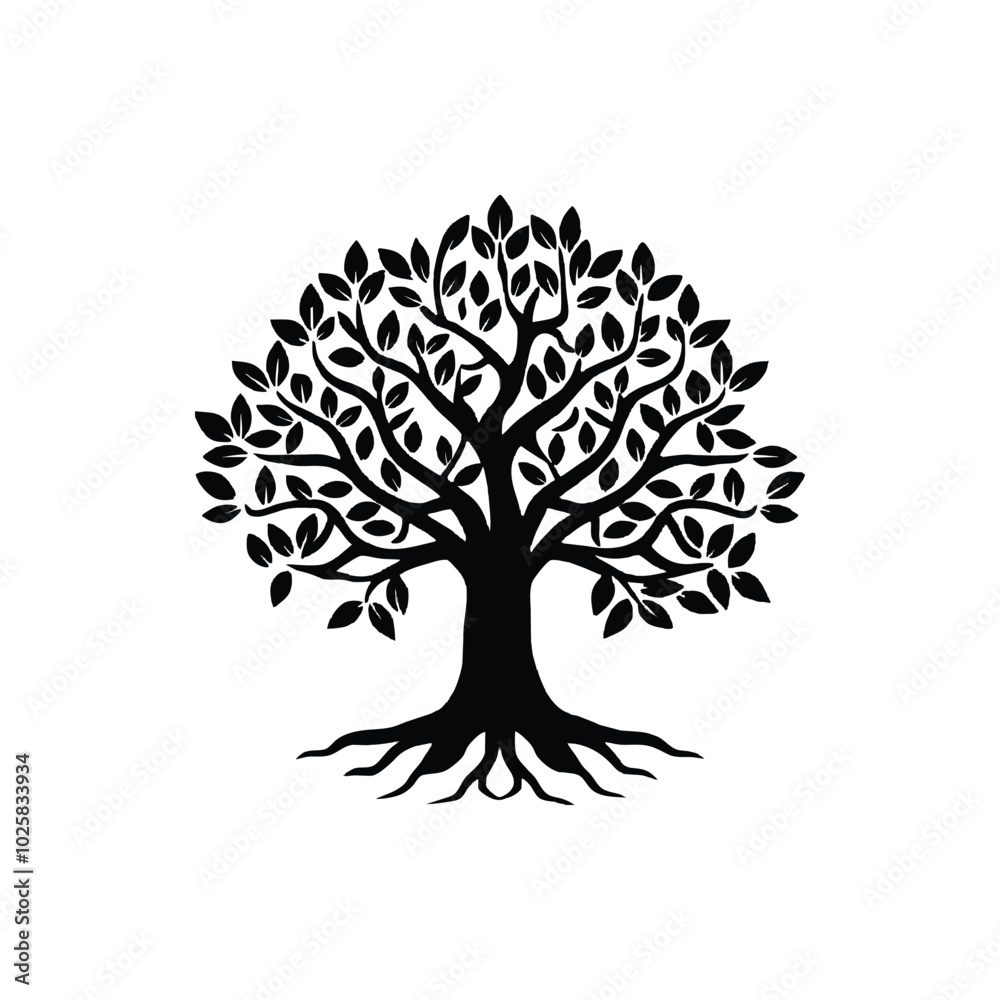 Naklejka premium tree design