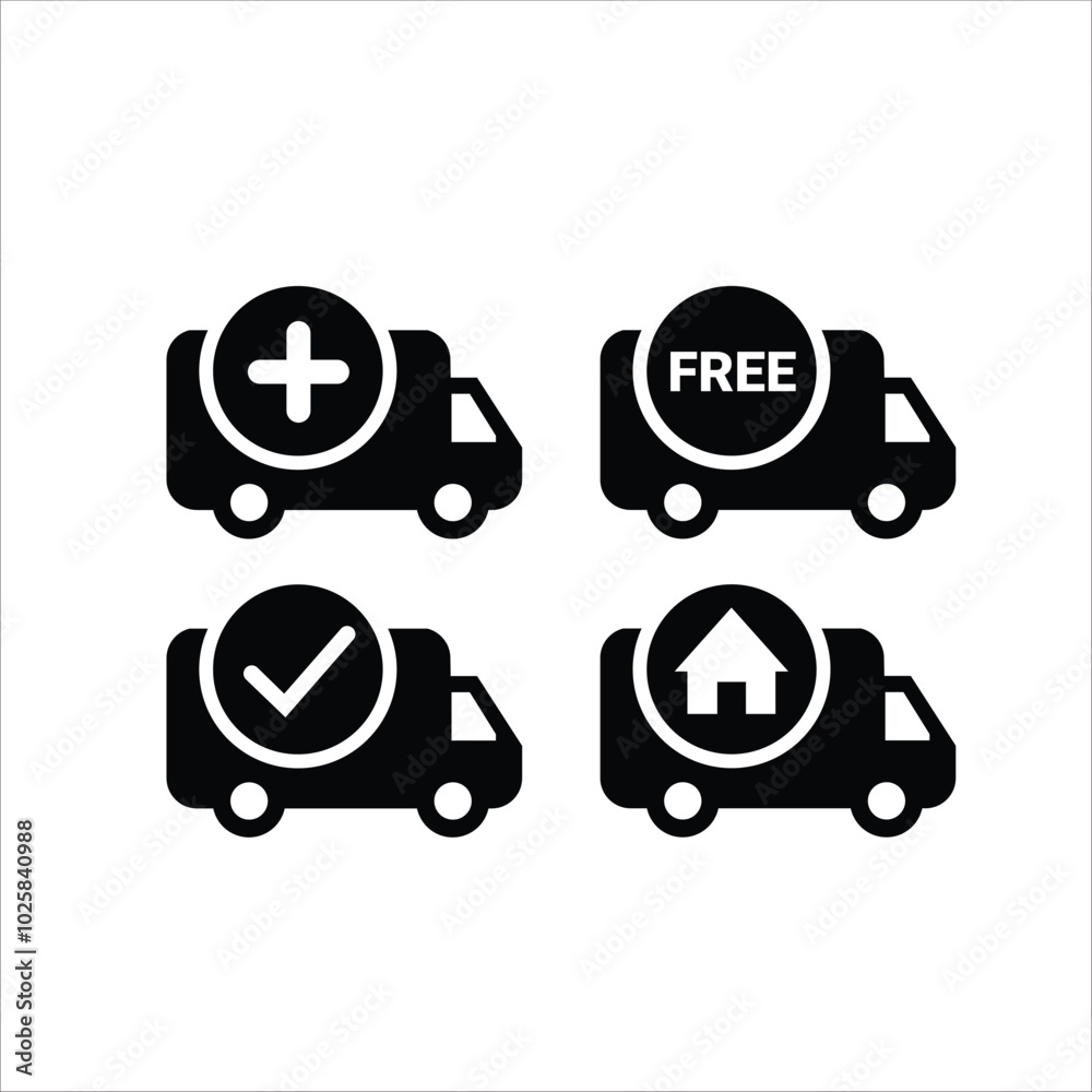 transportation car icon vector illustration, can be used as a company icon transportation car icon vector illustration, can be used as a company icon