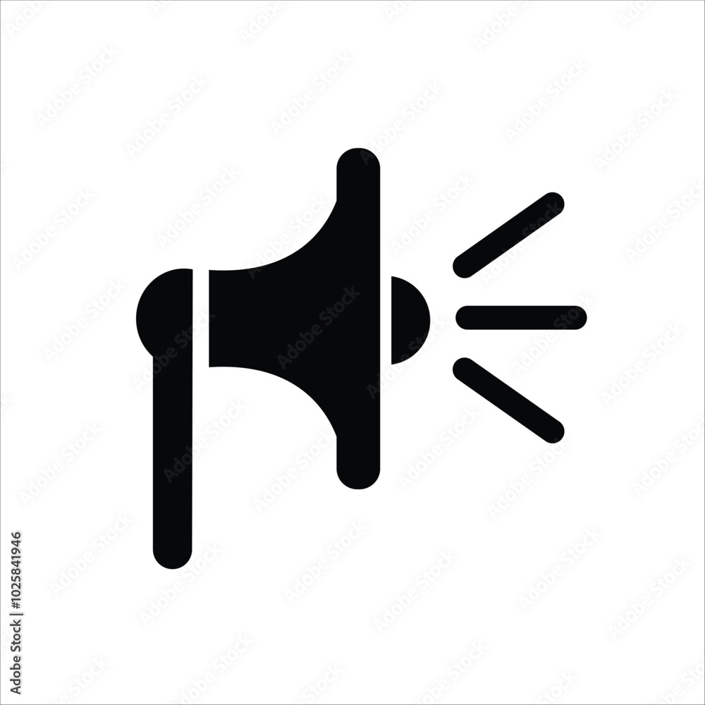 hand speaker or microphone icon vector illustration hand speaker or microphone icon vector illustration