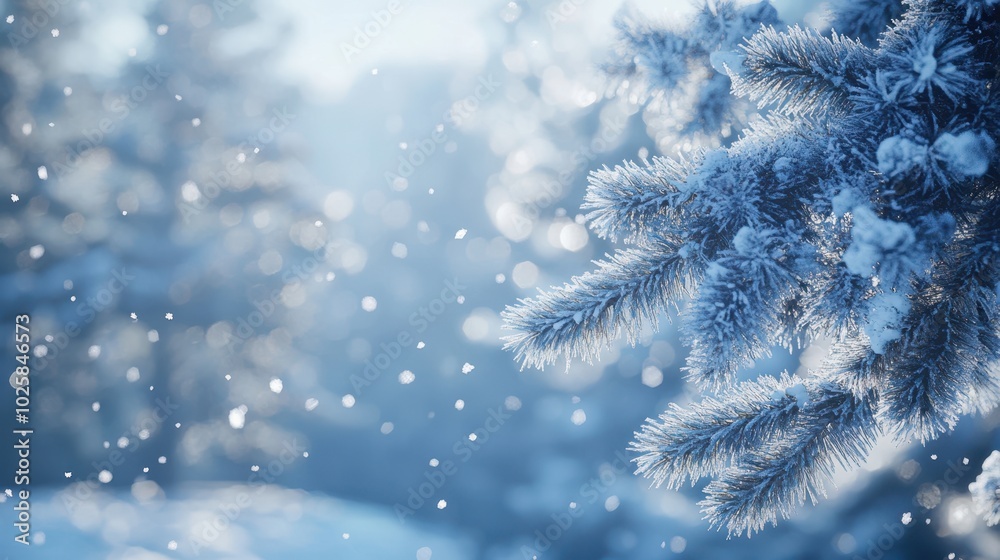 The Frosty Winter Tree