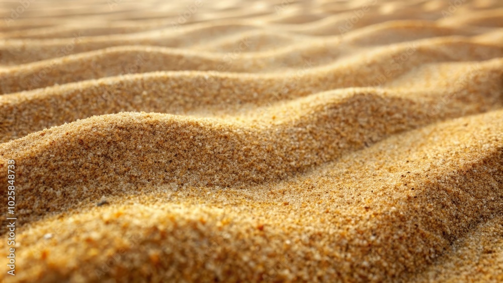 Textured sand dunes with natural wavy patterns Textured sand dunes with natural wavy patterns
